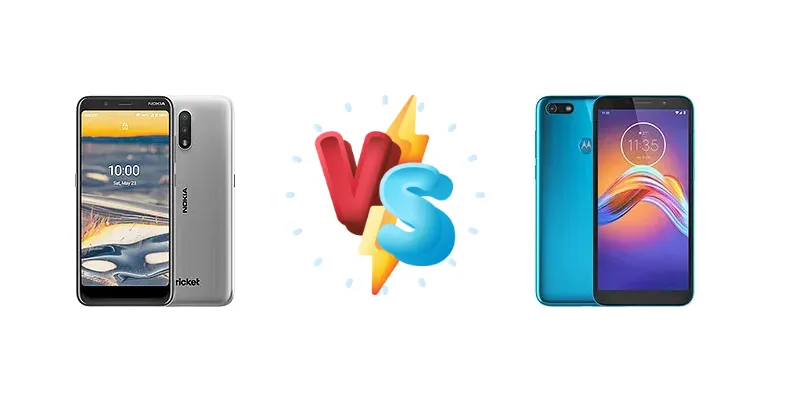 Nokia C2 Tennen vs Motorola Moto E6 Play
