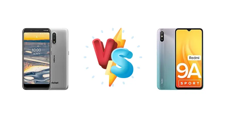 Nokia C2 Tennen vs Xiaomi Redmi 9A Sport