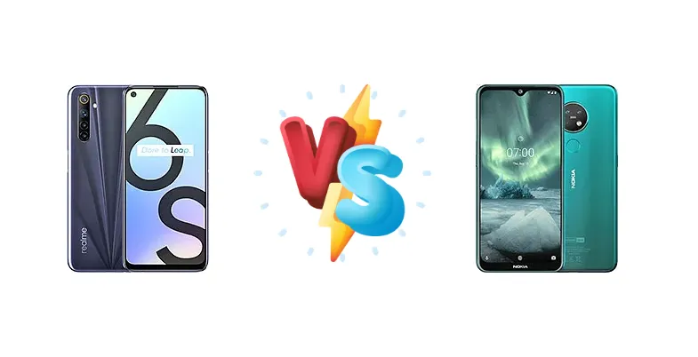 Realme 6S vs Nokia 7.2