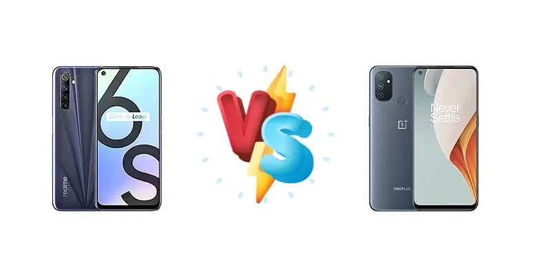 Realme 6S vs OnePlus Nord N100
