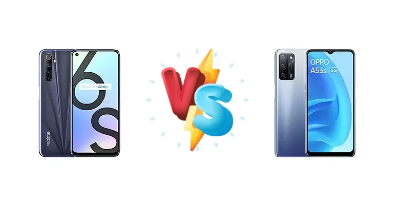Realme 6S vs Oppo A53s 5G