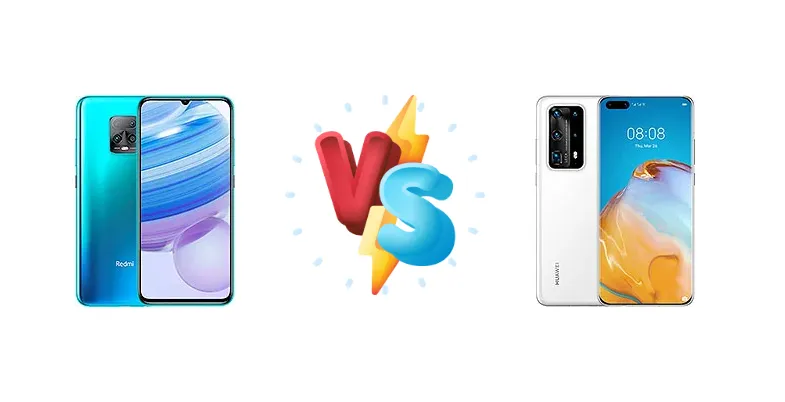 Xiaomi Redmi 10X Pro 5G vs Huawei P40 Pro+