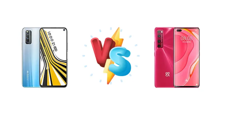 vivo iQOO Z1 vs Huawei nova 7 Pro 5G