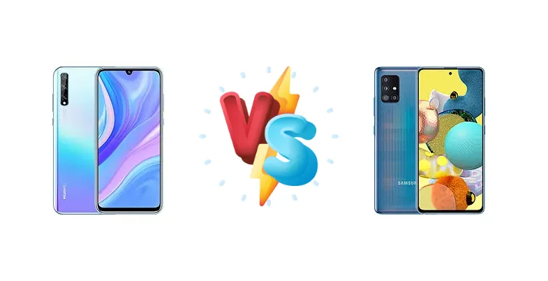 Huawei Y8p vs Samsung Galaxy A51 5G UW