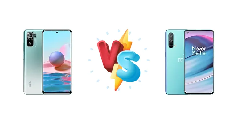 Xiaomi Redmi Note 10 vs OnePlus Nord CE 5G