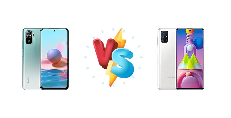 Xiaomi Redmi Note 10 vs Samsung Galaxy M51