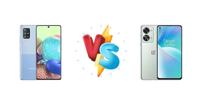 Samsung Galaxy A Quantum vs OnePlus Nord 2T