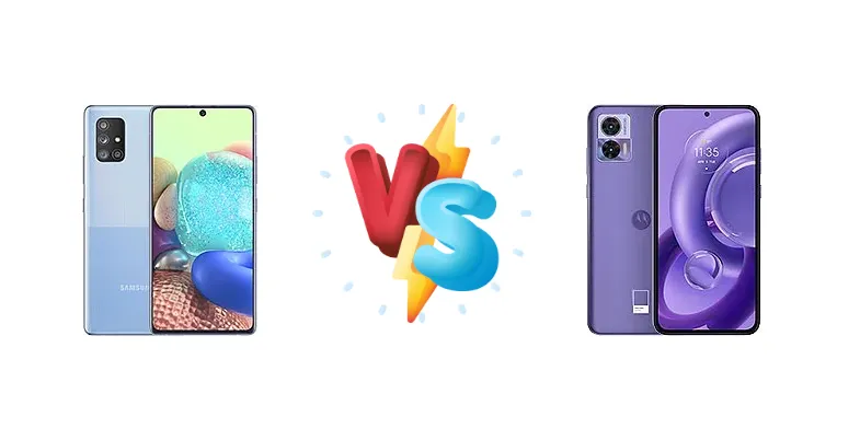 Samsung Galaxy A Quantum vs Motorola Edge 30 Neo