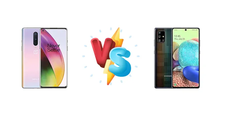 OnePlus 8 5G (T-Mobile) vs Samsung Galaxy A71 5G UW