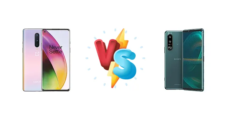 OnePlus 8 5G (T-Mobile) vs Sony Xperia 5 III