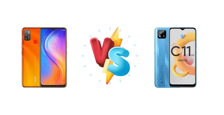 Tecno Spark 5 Air vs Realme C11 (2021)