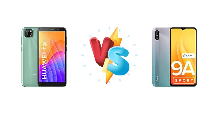 Huawei Y5p vs Xiaomi Redmi 9A Sport
