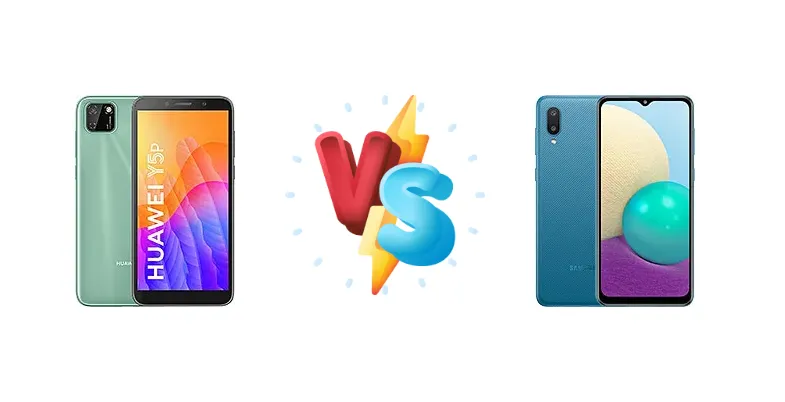 Huawei Y5p vs Samsung Galaxy A02