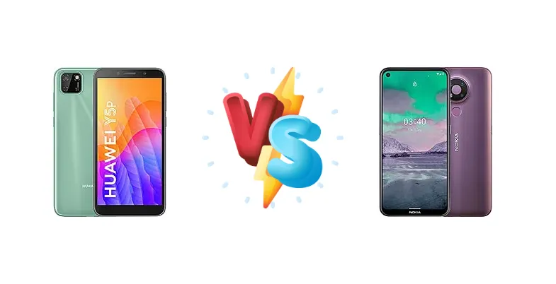 Huawei Y5p vs Nokia 3.4