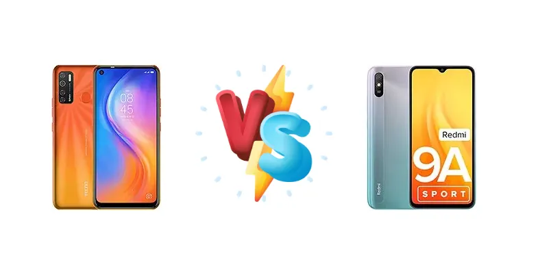Tecno Spark 5 vs Xiaomi Redmi 9A Sport