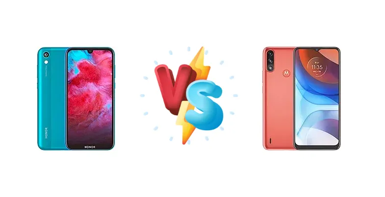 Honor 8S 2020 vs Motorola Moto E7i Power