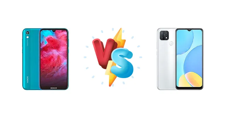 Honor 8S 2020 vs Oppo A15s