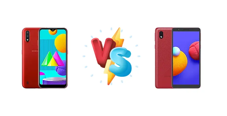 Samsung Galaxy M01 vs Samsung Galaxy A01 Core