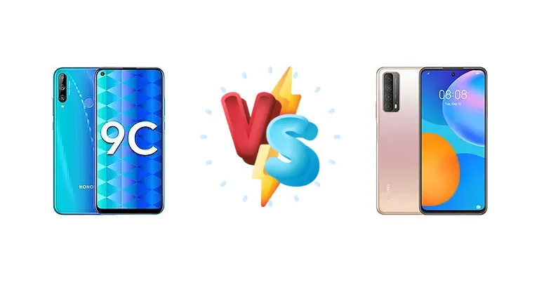 Honor 9C vs Huawei P smart 2021