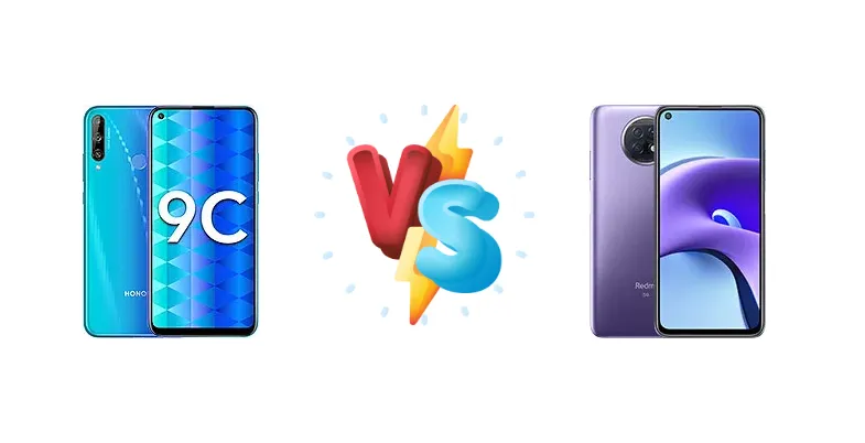 Honor 9C vs Xiaomi Redmi Note 9T