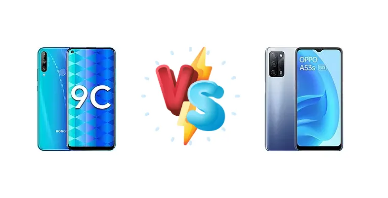 Honor 9C vs Oppo A53s 5G