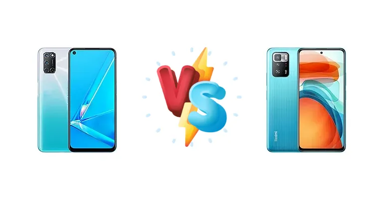 Oppo A92 vs Xiaomi Redmi Note 10 Pro (China)