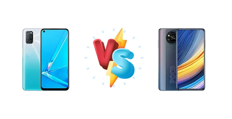 Oppo A92 vs Xiaomi Poco X3 Pro