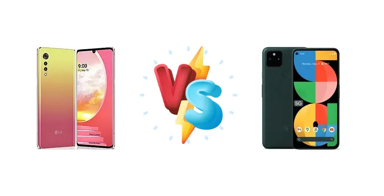 LG Velvet 5G vs Google Pixel 5a 5G