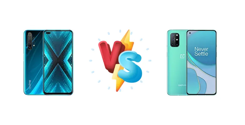 Realme X3 vs OnePlus 8T+ 5G