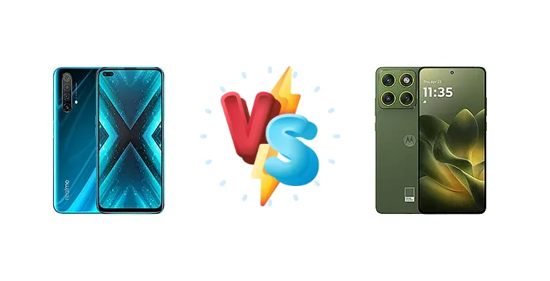 Realme X3 vs Motorola Edge 70
