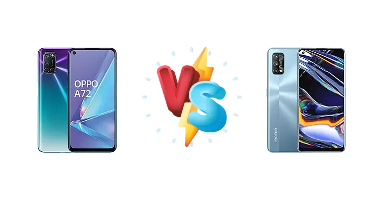 Oppo A72 vs Realme 7 Pro