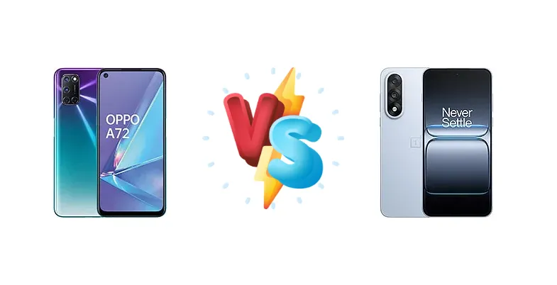 Oppo A72 vs OnePlus Nord 5