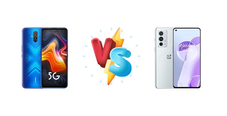 ZTE nubia Play vs OnePlus 9RT 5G