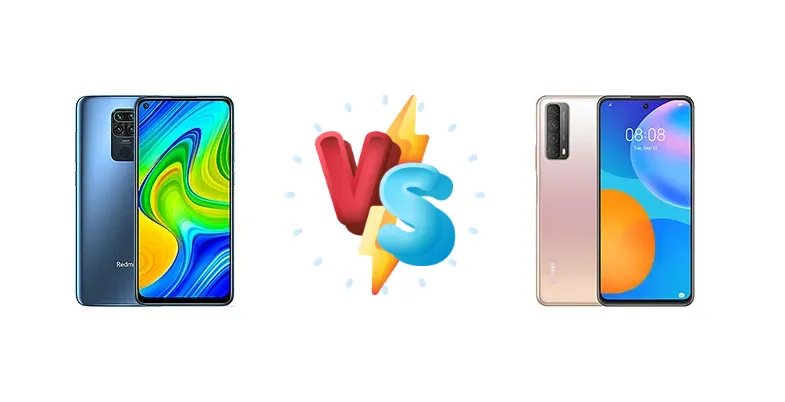 Xiaomi Redmi Note 9 vs Huawei P smart 2021