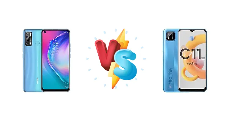 Efficiency vs. Raw Power: Tecno Camon 15 Air vs. Realme C11 (2021)