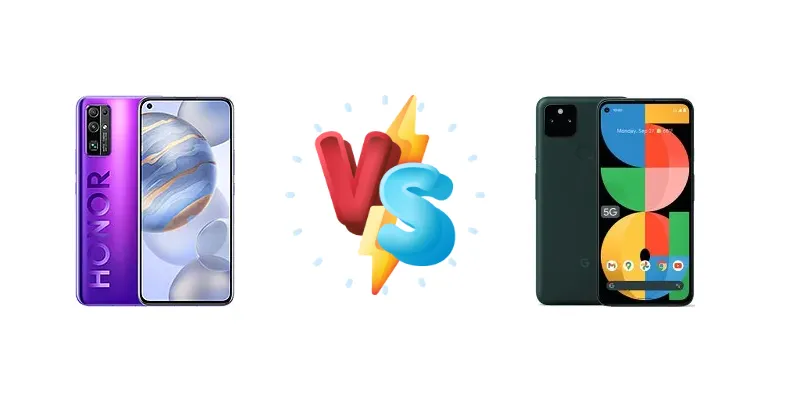Honor 30 vs Google Pixel 5a 5G