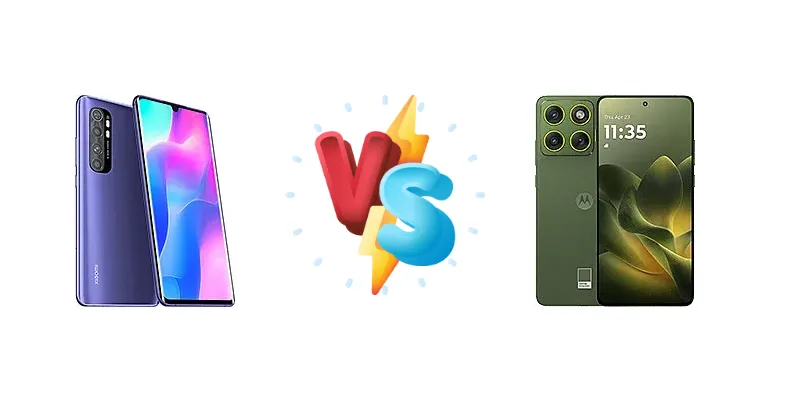 Xiaomi Mi Note 10 Lite vs Motorola Edge 70