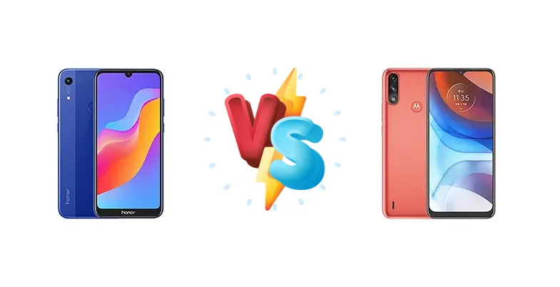 Honor 8A 2020 vs Motorola Moto E7i Power