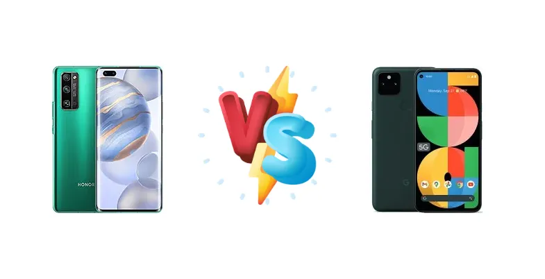 Honor 30 Pro vs Google Pixel 5a 5G