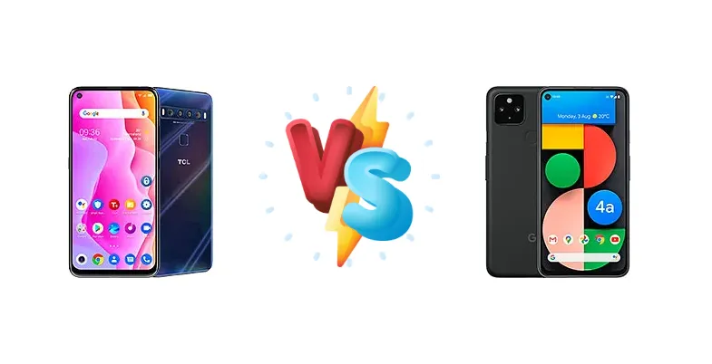 TCL 10L vs Google Pixel 4a 5G