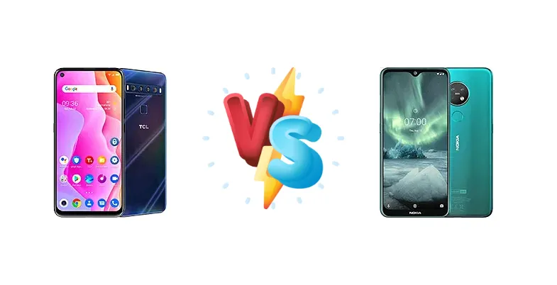 TCL 10L vs Nokia 7.2