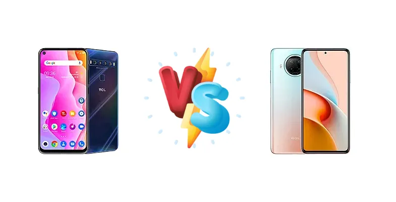 TCL 10L vs Xiaomi Redmi Note 9 Pro 5G