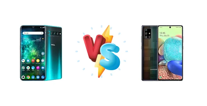 TCL 10 Pro vs Samsung Galaxy A71 5G UW