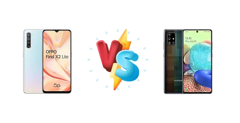Oppo Find X2 Lite vs Samsung Galaxy A71 5G UW: A 5G Mid-Range Showdown
