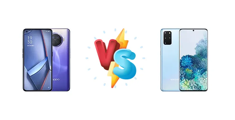 Oppo Ace2 vs Samsung Galaxy S20+ 5G