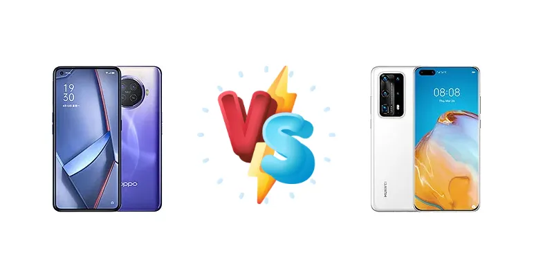 Oppo Ace2 vs Huawei P40 Pro+