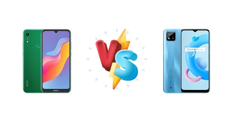 Honor 8A Prime vs Realme C20A