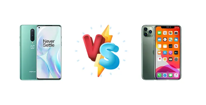 OnePlus 8 vs Apple iPhone 11 Pro Max