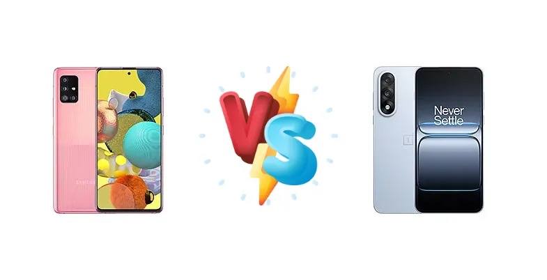 Samsung Galaxy A51 5G vs OnePlus Nord 5
