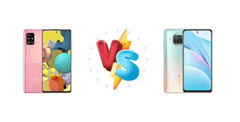 Samsung Galaxy A51 5G vs Xiaomi Mi 10T Lite 5G